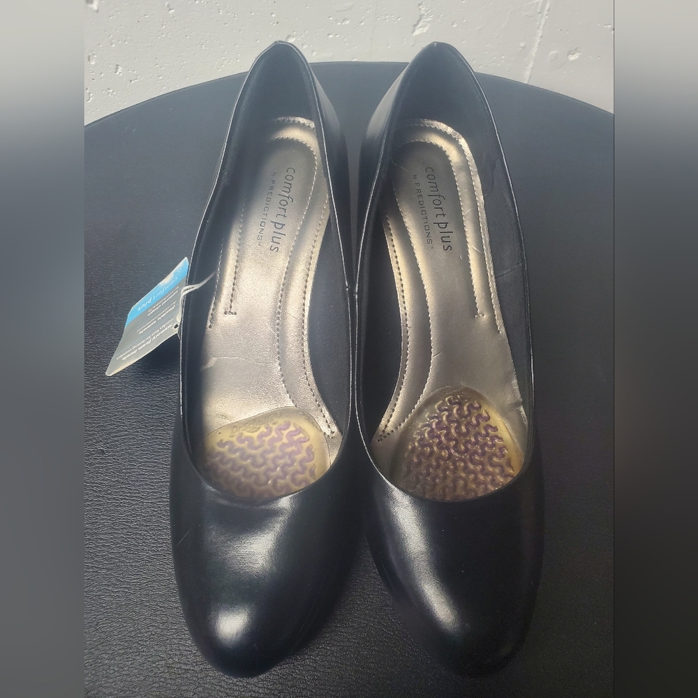 NWT Comfort Plus Heel Pump Women's Dress Shoes Size 8W